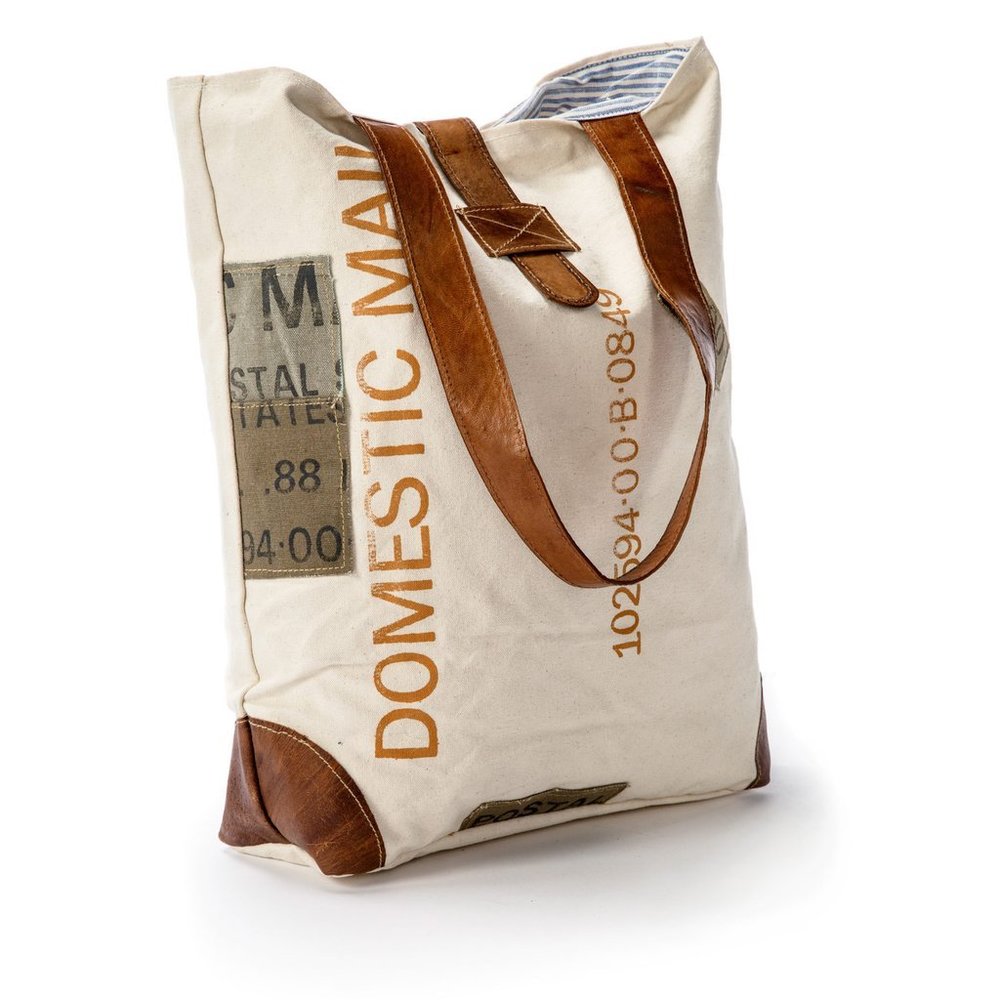 The Barrel Shack Magdalena Mail Bag Tote